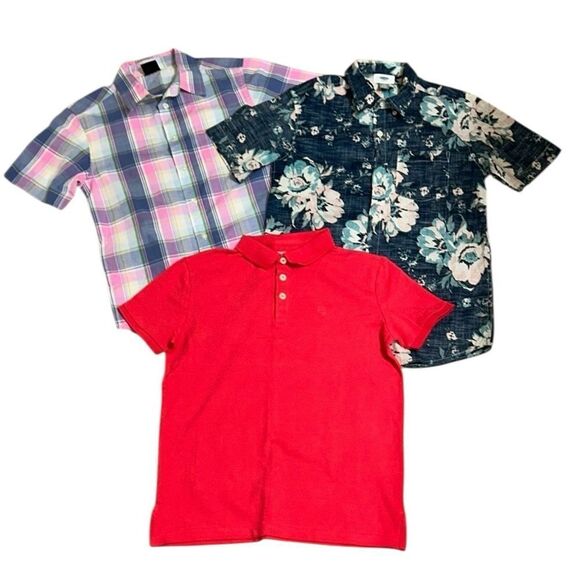 Boys  bundle/Button Down Shirt(Size 10/12) - Picture 1 of 9